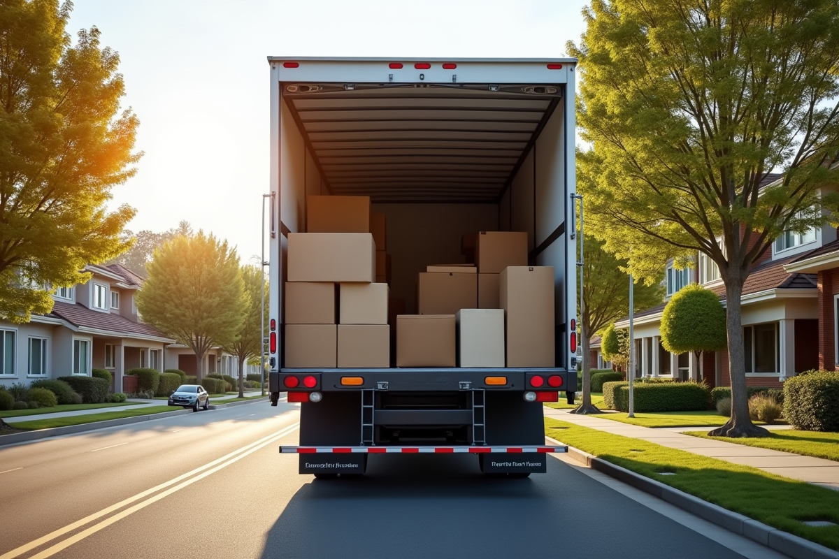 Poids maximal autorisé pour un déménagement en camion de 30m3