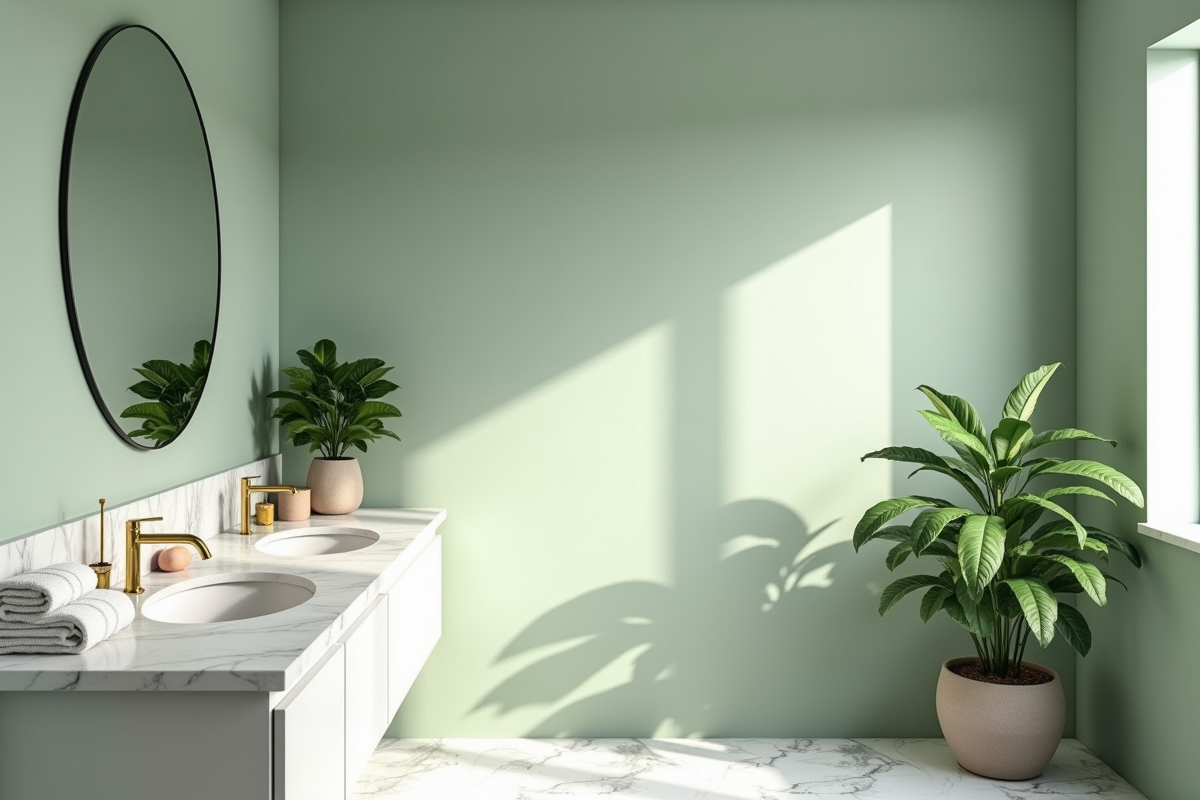 Couleur de salle de bain idéale pour augmenter la valeur de votre maison